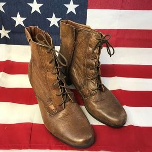 Cobb Hill Samantha Antiqued Almond dress boot